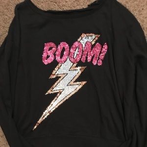 Pink- Long sleeved sweater